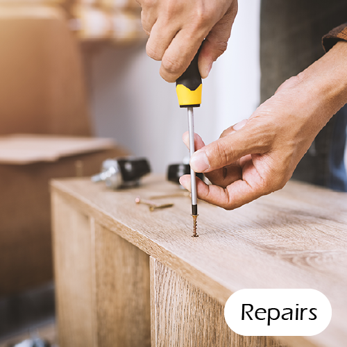 At our carpentry service, we do furniture repair for you